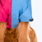 HUFT Magical Mist Dog Raincoat - Light Blue & Pink - Heads Up For Tails