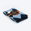HUFT Cuddle Checks Blanket For Dog & Cat - Blue - Heads Up For Tails
