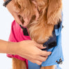 HUFT Magical Mist Dog Raincoat - Light Blue & Pink - Heads Up For Tails