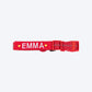 HUFT Xplorers Personalised Dog Collar - Red - Heads Up For Tails