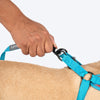 HUFT Free Flow Step-In Harness & Leash Set For Dog - Geomatrix Blue - Heads Up For Tails