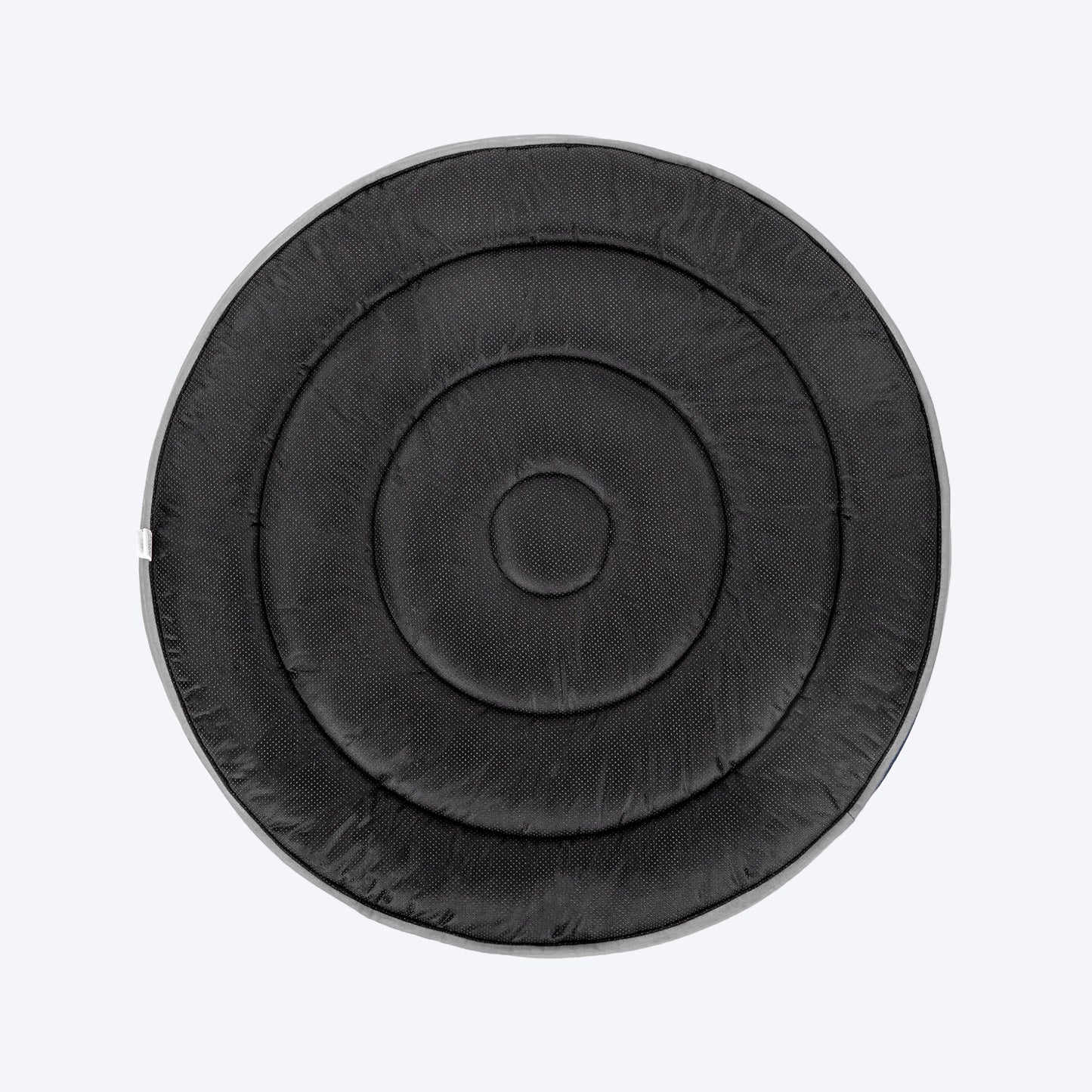 HUFT Doodle Den Round Mat For Dog & Cat - Grey - Heads Up For Tails