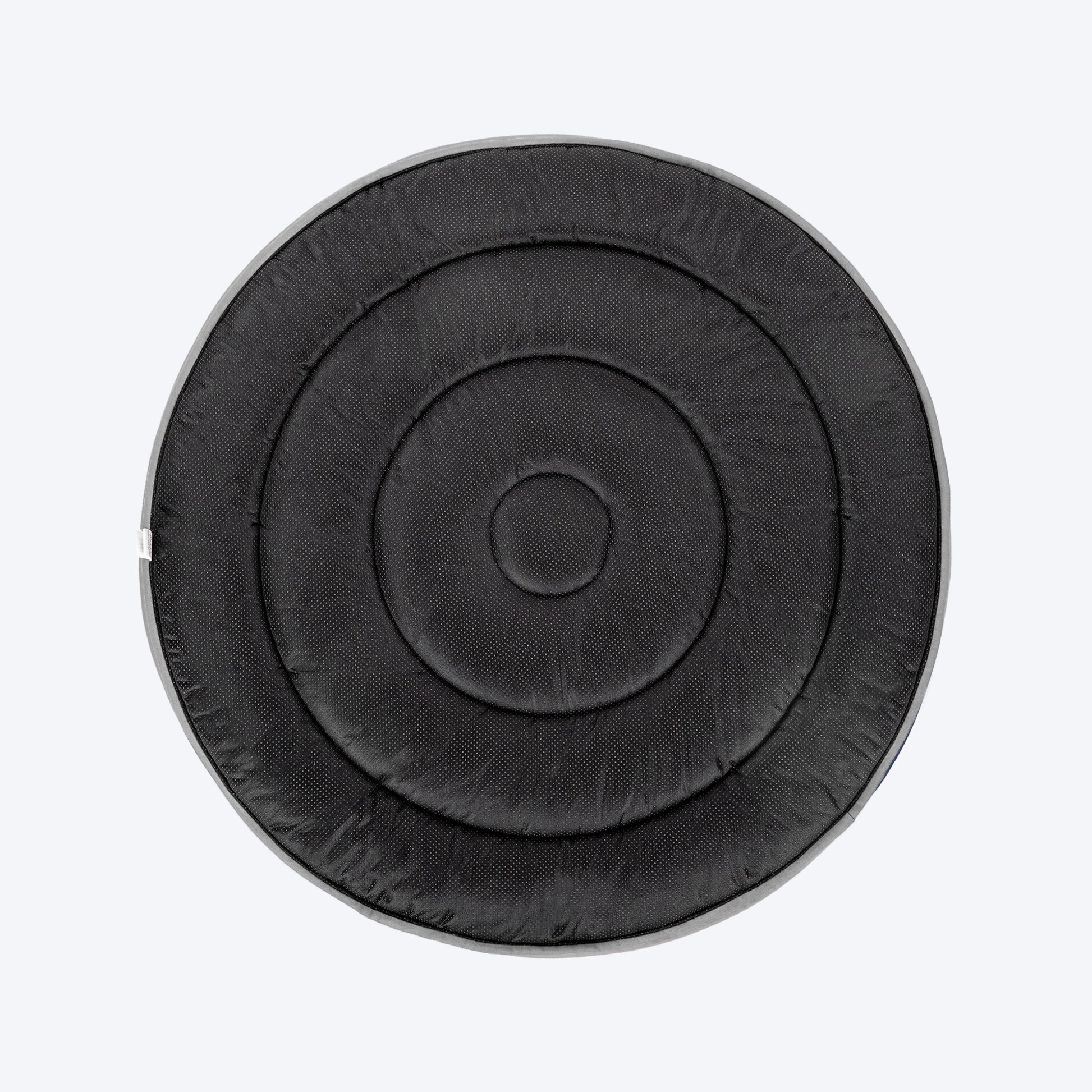 HUFT Doodle Den Round Mat For Dog & Cat - Grey - Heads Up For Tails