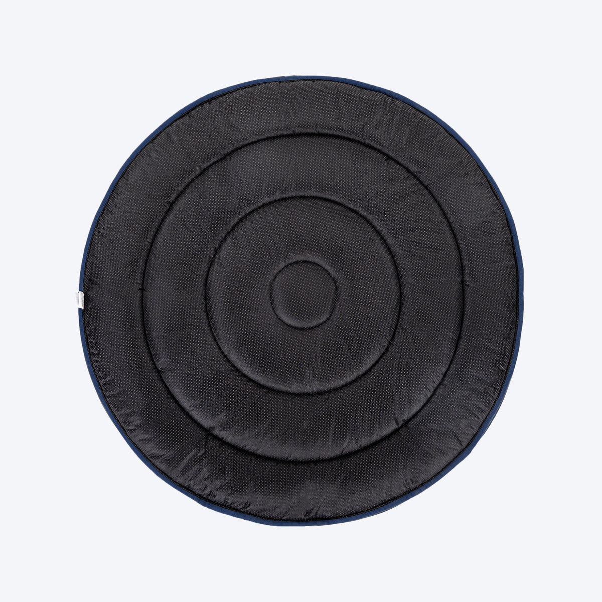 HUFT Bark & Bloom Round Mat For Dog & Cat - Blue - Heads Up For Tails