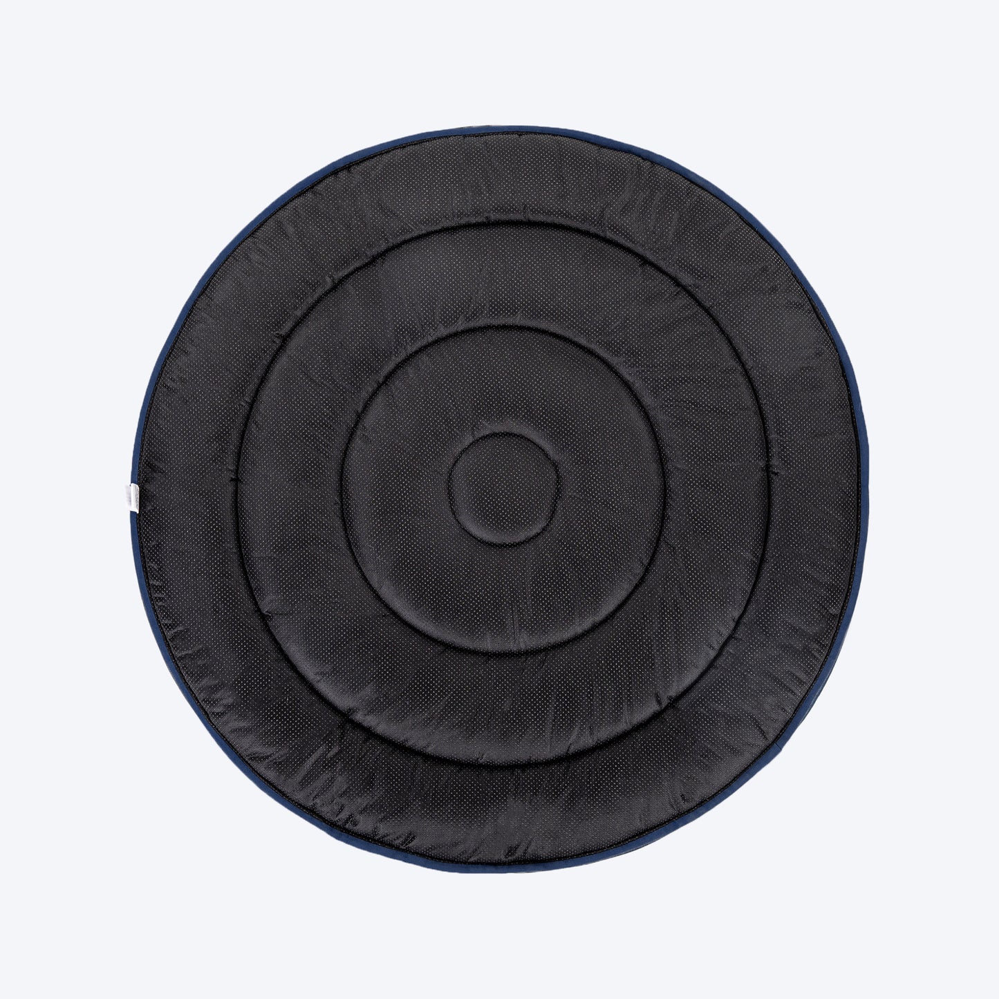 HUFT Bark & Bloom Round Mat For Dog & Cat - Blue - Heads Up For Tails