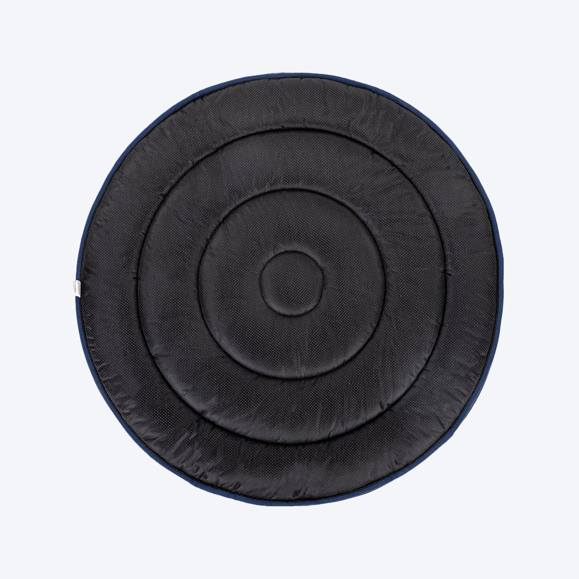 HUFT Bark & Bloom Round Mat For Dog & Cat - Blue - Heads Up For Tails