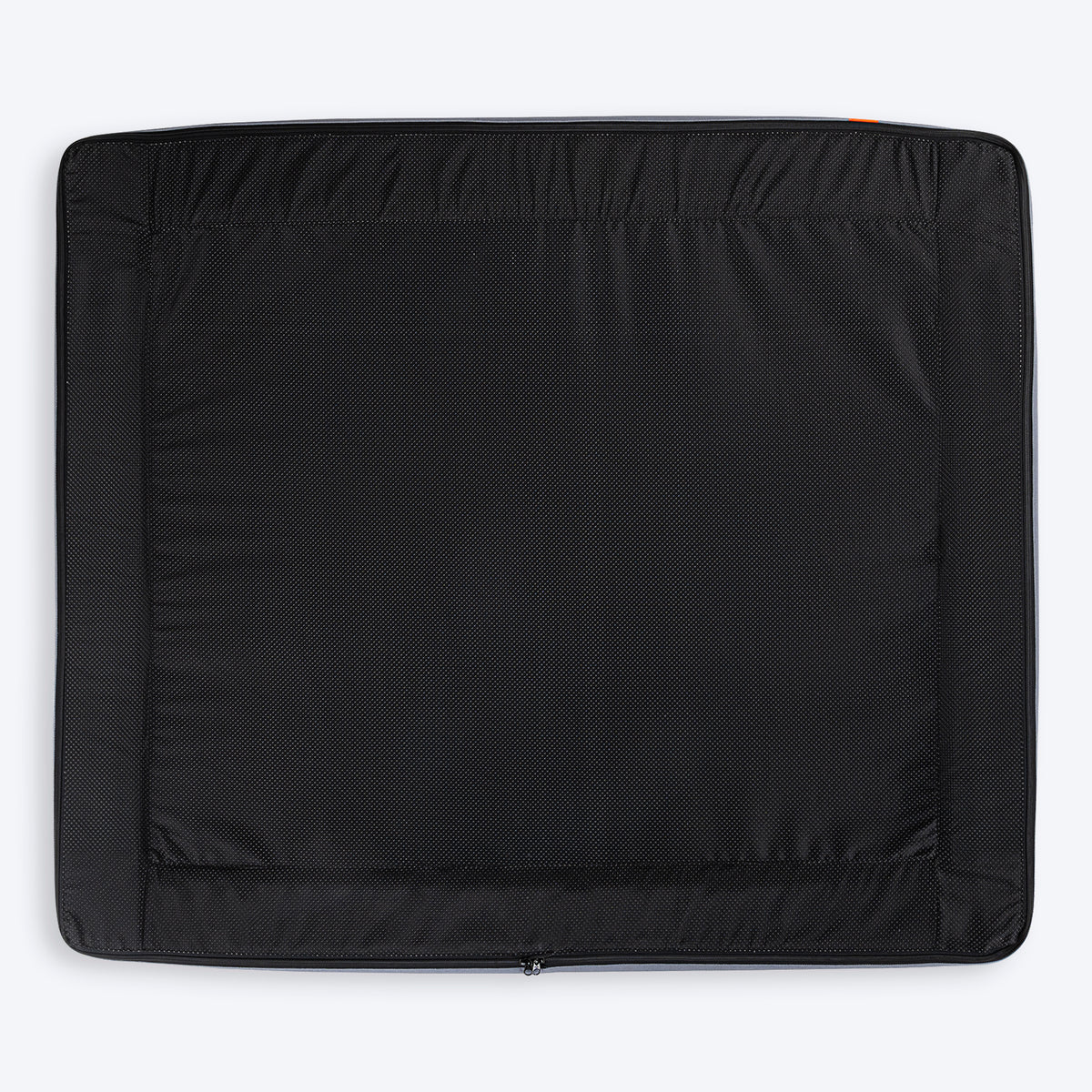 HUFT Royal Snooze Bed for Dog - Grey & Orange - Heads Up For Tails