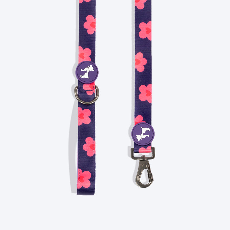 HUFT Midnight Meadow Leash For Dog - Purple