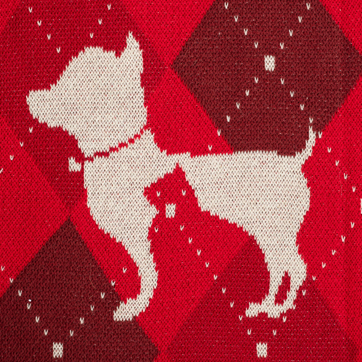 HUFT Cuddle Checks Blanket For Dog & Cat - Red - Heads Up For Tails