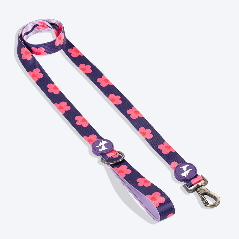 HUFT Midnight Meadow Leash For Dog - Purple