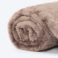 HUFT Furry Wrap Blanket For Dog & Cat - Dark Brown