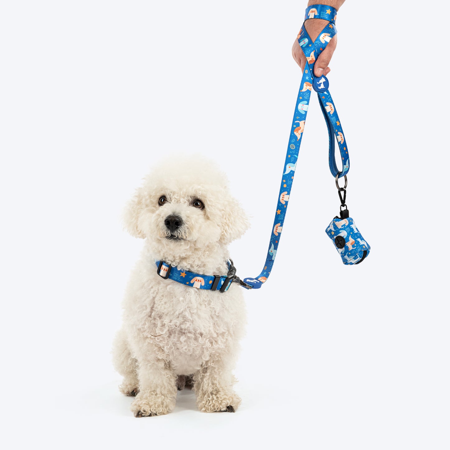 HUFT Twinkle Tails Waste Bag Dispenser For Dog & Cat - Blue