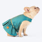 HUFT Flurry Tails Festive Dress For Dog - Ferozi