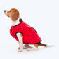 HUFT Inside Out Reversible Dog Jacket - Olive Green/Red - Heads Up For Tails