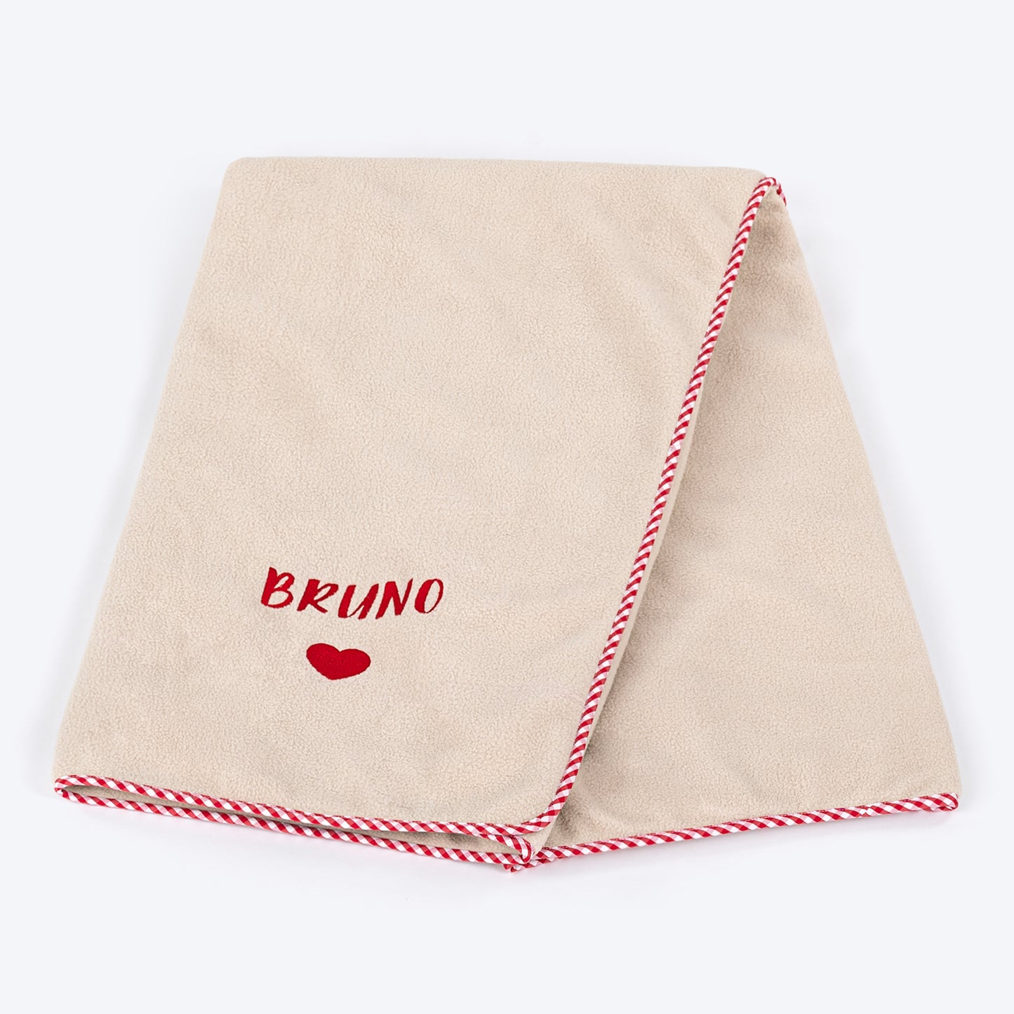 HUFT Personalised Snuggle Blanket For Dog & Cat - Beige