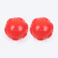 TLC Squeaky Balls Toy For Dog - Red - Set of 2