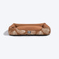 HUFT Tropical Palm Paradise Lounger Dog Bed - Brown -01
