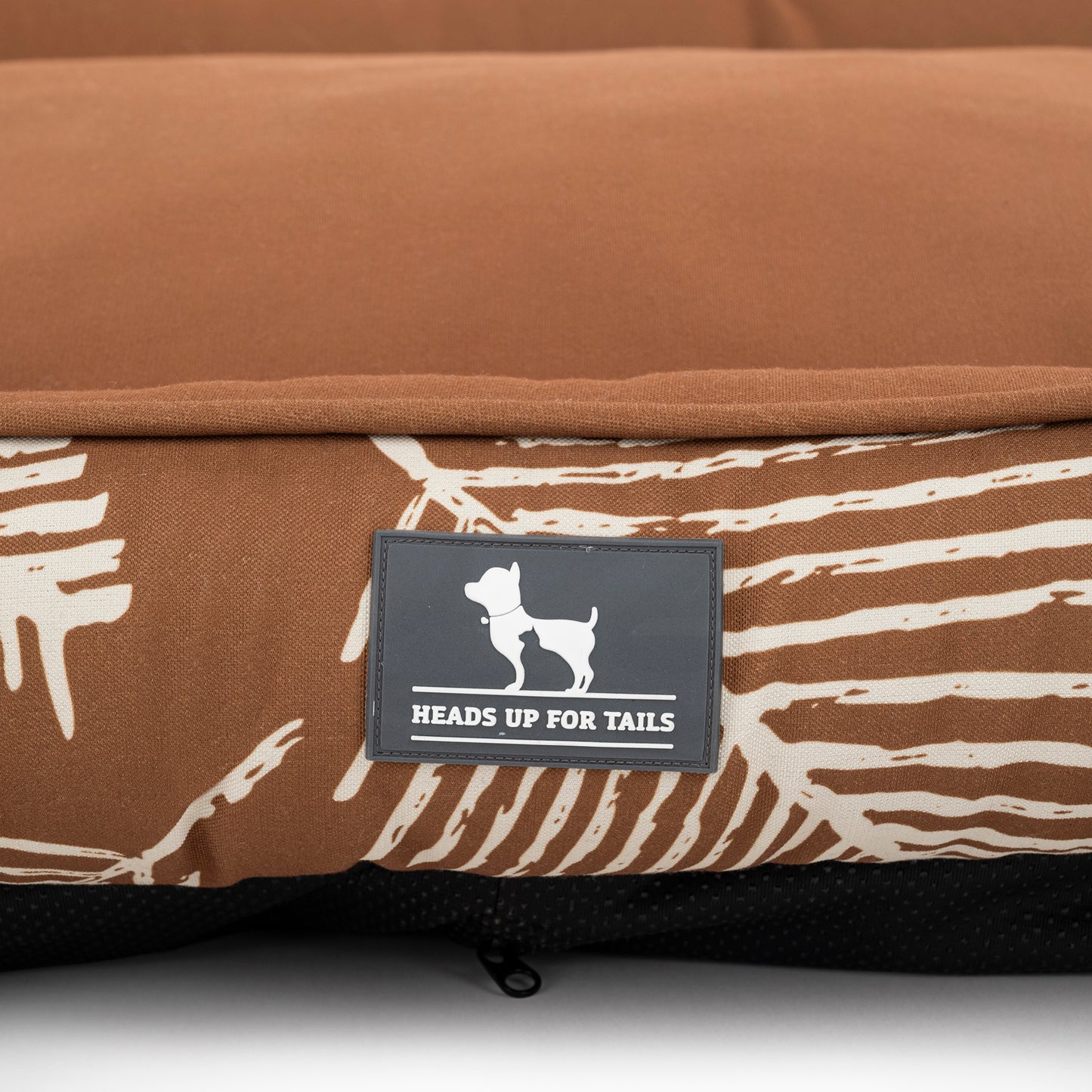 HUFT Tropical Palm Paradise Lounger Dog Bed - Brown -07