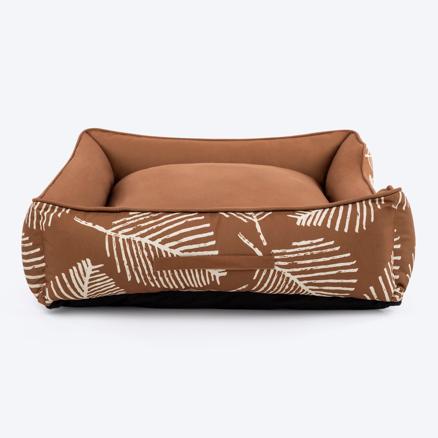HUFT Tropical Palm Paradise Lounger Dog Bed - Brown -06