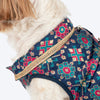 HUFT Customised Paw-tola Pawfect Brocade Sherwani For Dog & Cat - Navy - Heads Up For Tails