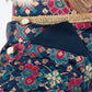 HUFT Customised Paw-tola Pawfect Brocade Sherwani For Dog & Cat - Navy