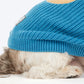 HUFT Snuggle Bear Sweater For Small Dog - Light Blue
