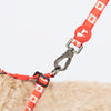 HUFT Berry Love Adjustable Harness For Dog - Red