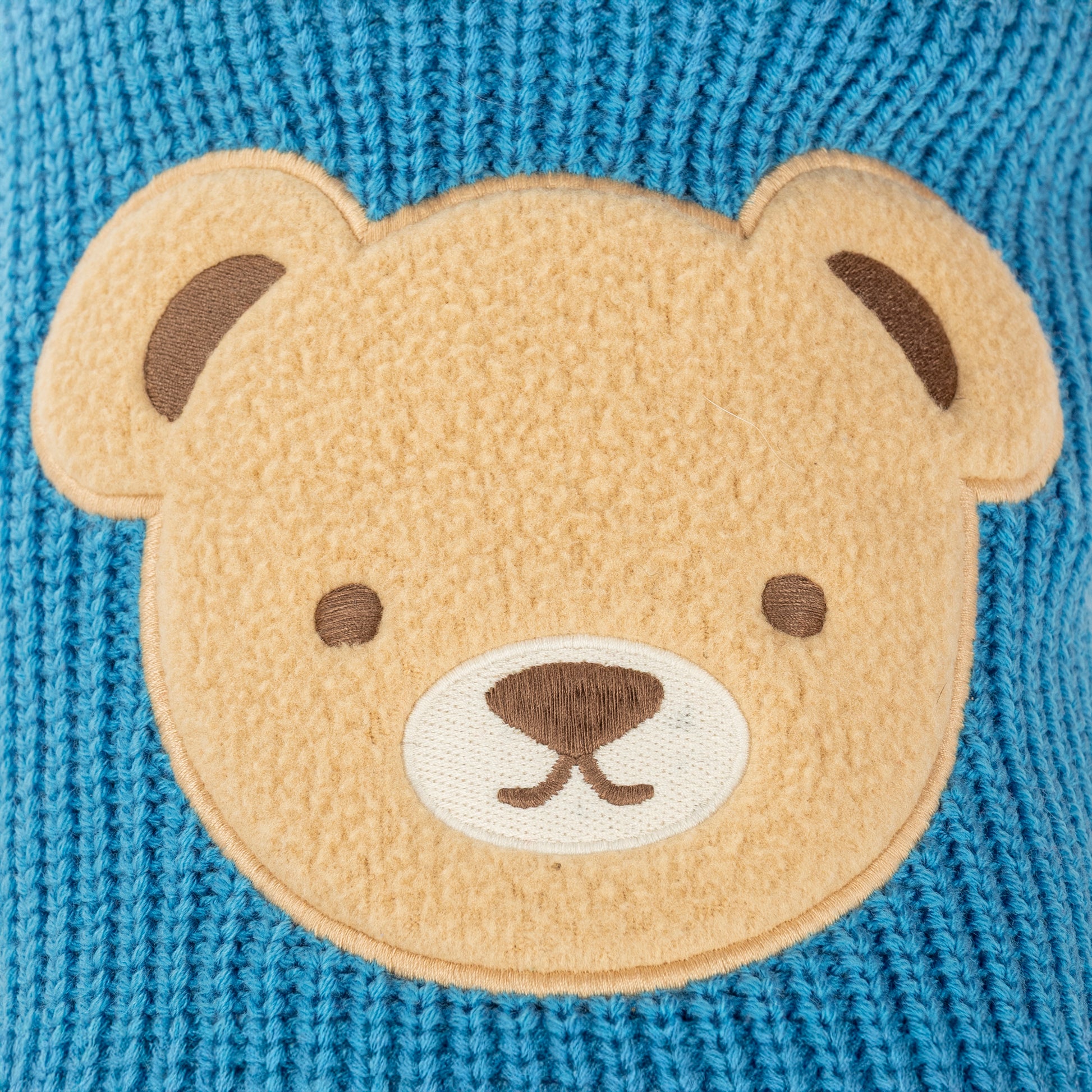 HUFT Snuggle Bear Sweater For Cat - Light Blue - Heads Up For Tails