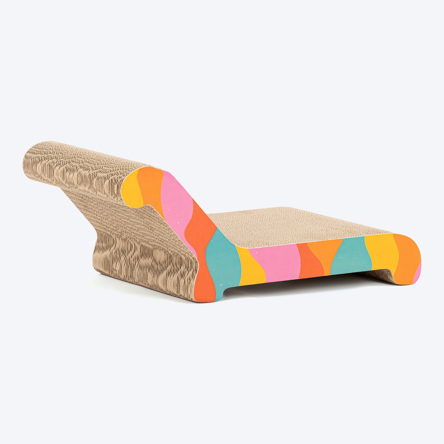 HUFT Purr Lounge Scratcher For Cat - Multicolor