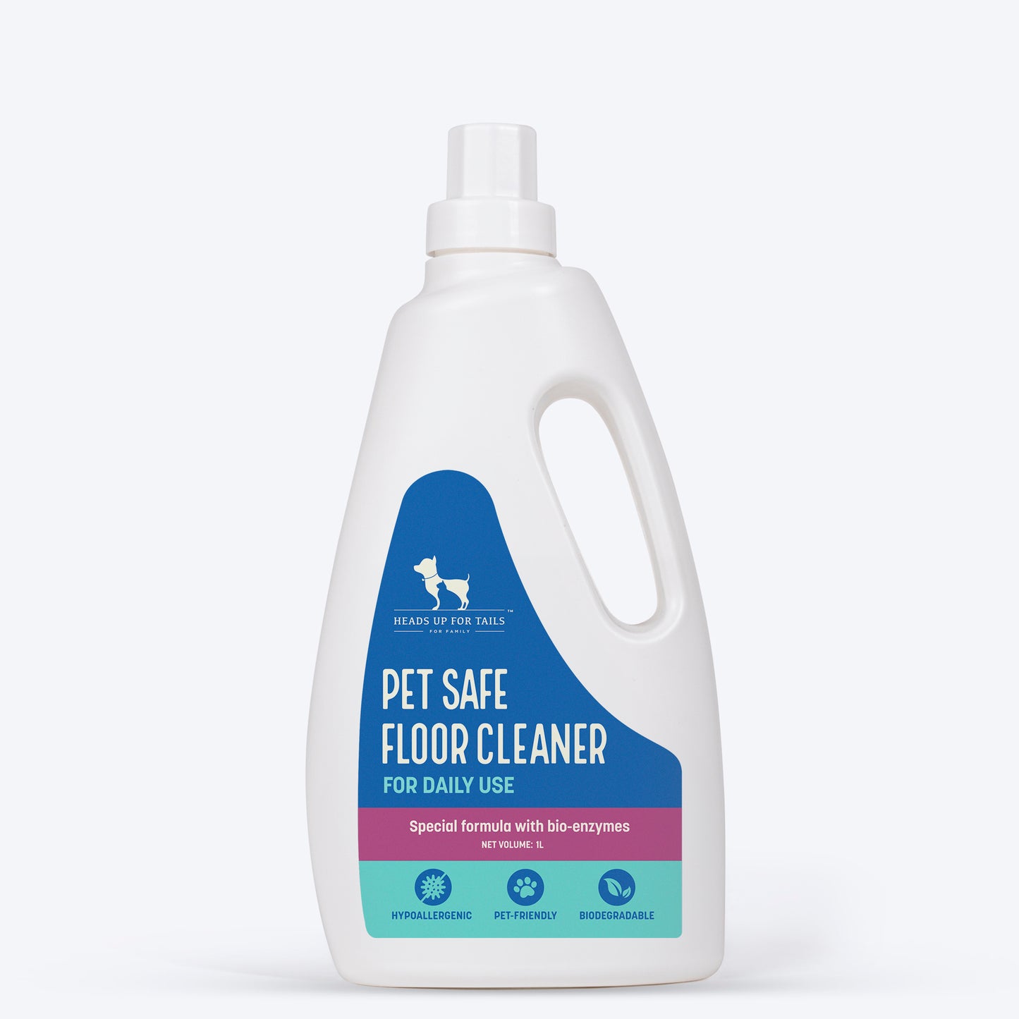 HUFT Pet Safe Floor Cleaner - 1 Ltr - Heads Up For Tails