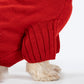 HUFT Rudolph’s Red-Nose Sweater For Small Dog - Red