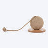 HUFT Pawplay Scratcher With Toy For Cat - Brown - Heads Up For Tails