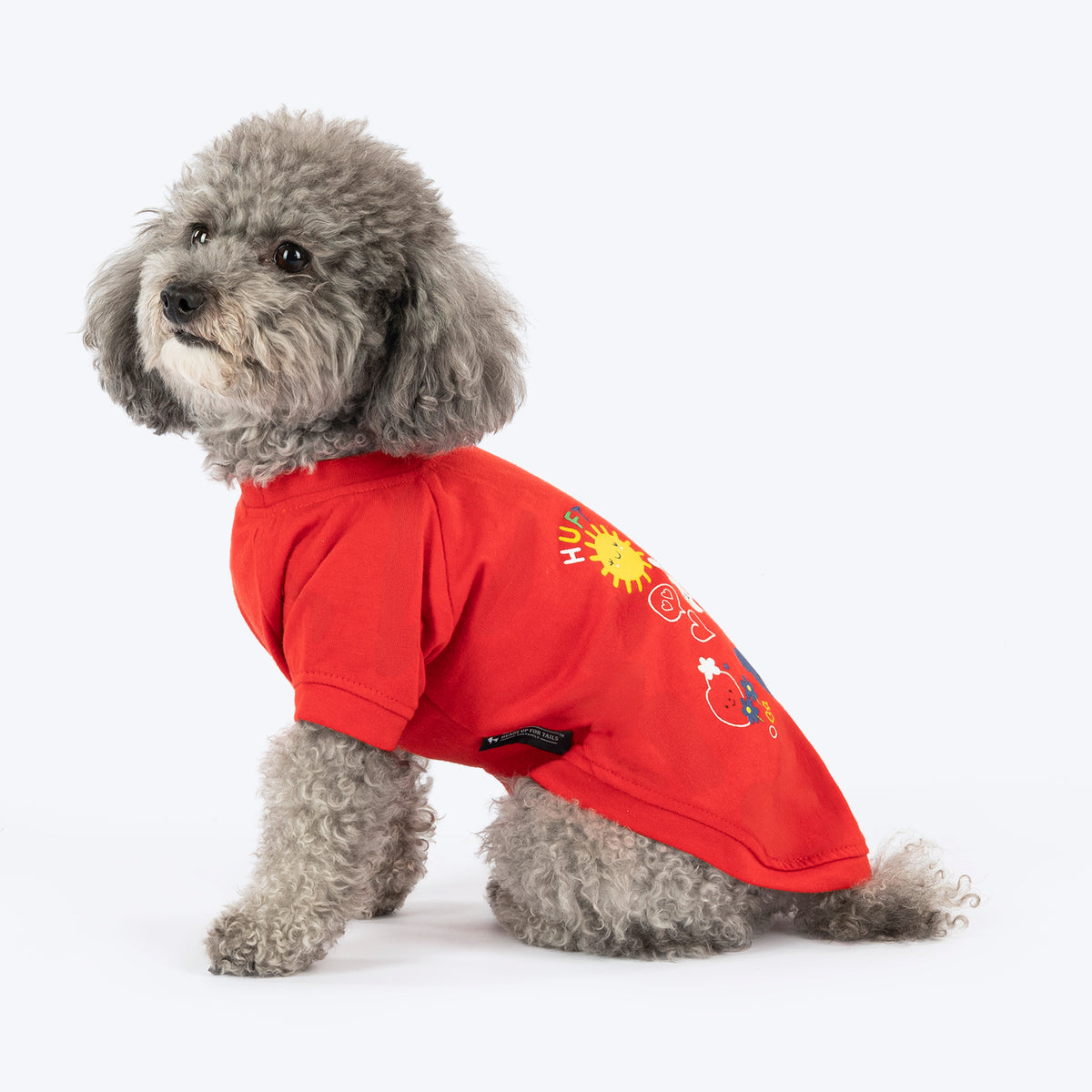 HUFT Little Wonders T-Shirt For Dog - Red