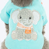 HUFT Little Jumbo Sweatshirt For Dog - Aqua