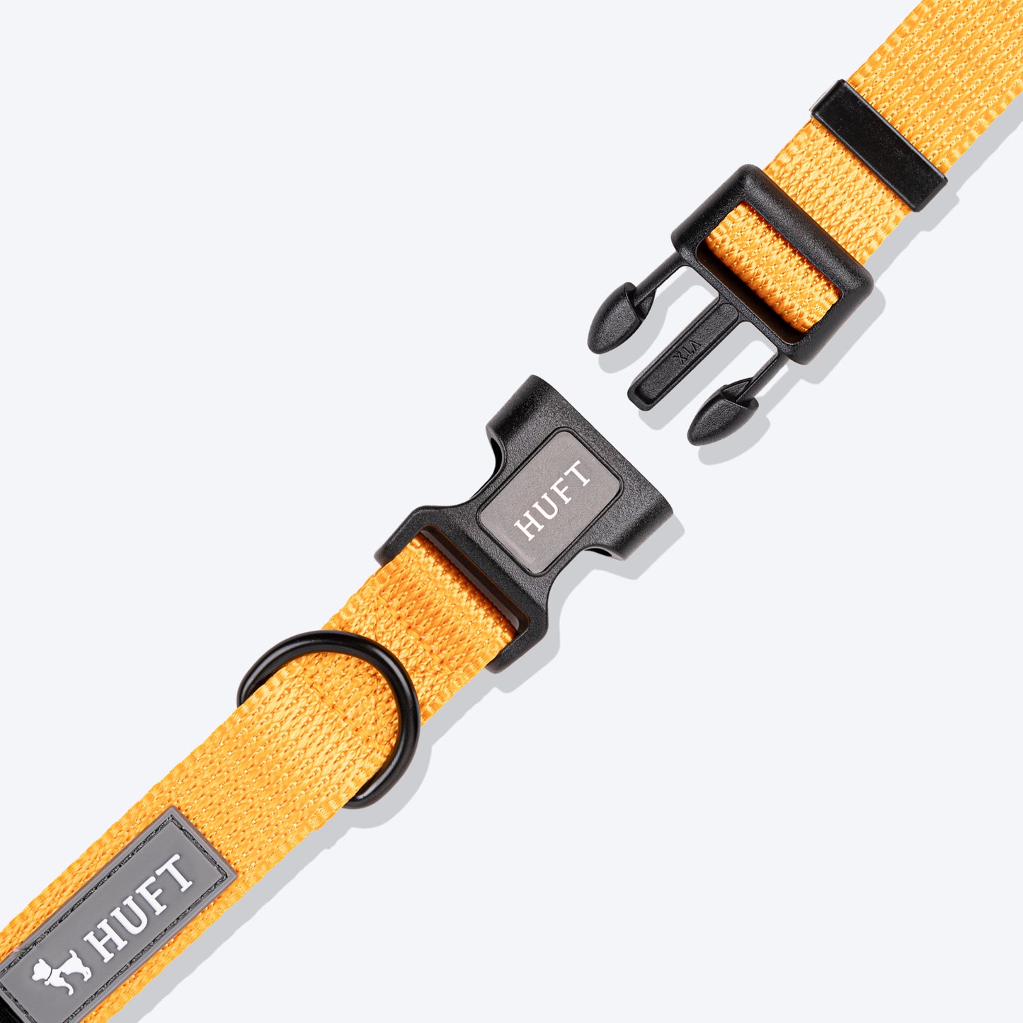 HUFT Basics Dog Collar - Yellow_04
