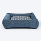 HUFT Blueloom Lounger Bed For Dog - Blue