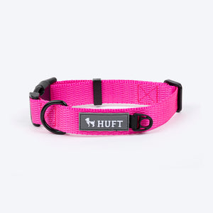 HUFT Basics Dog Collar - Pink_01