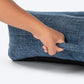HUFT Blueloom Lounger Bed For Dog - Blue
