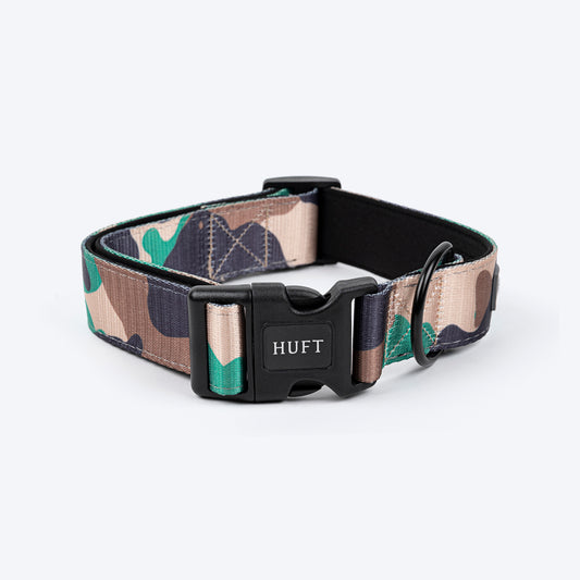 HUFT Jumbo Collar For Dog - Camouflage - Heads Up For Tails