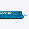 HUFT Pawlease I'm Fabulous Mat For Dog - Teal Blue - Heads Up For Tails