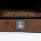 TLC Bedding With Removable Cushion For Cat & Puppy - Brown & Black