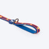 HUFT Playstripes Leash For Dog - Rust & Navy - Heads Up For Tails