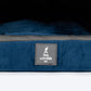 TLC Bedding With Removable Cushion For Cat & Puppy - Navy & Grey