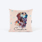 HUFT Personalised Photo Cushion For Dog & Cat - Peach - Heads Up For Tails