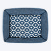 HUFT Blueloom Lounger Bed For Dog - Blue - Heads Up For Tails
