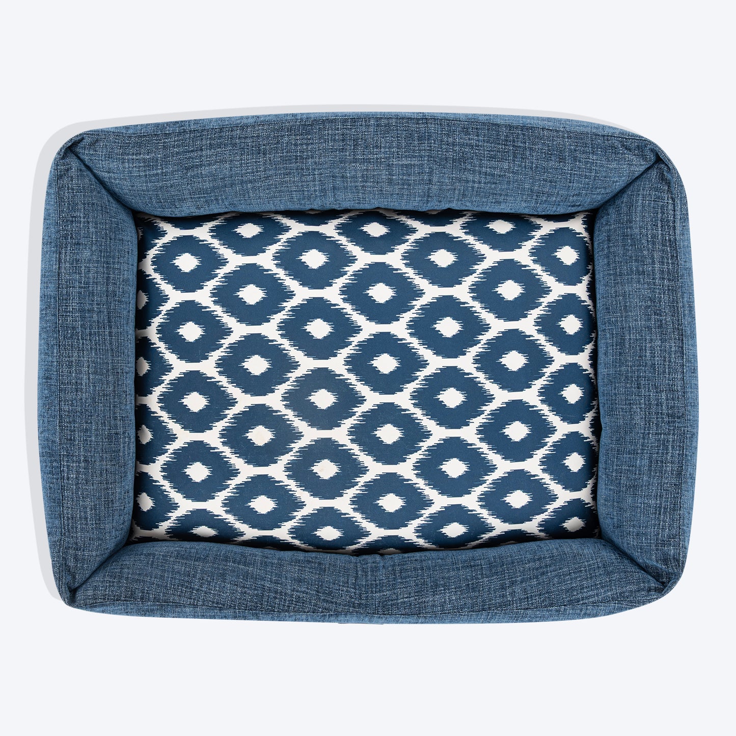 HUFT Blueloom Lounger Bed For Dog - Blue