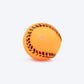 TLC Baseball Squeaky Chew Toy For Dog - Orange