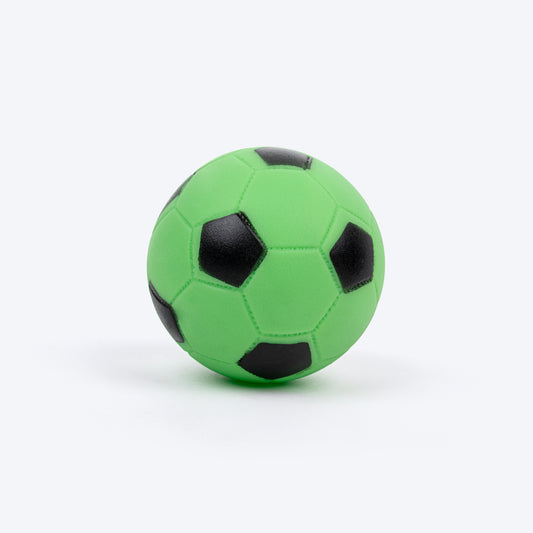 TLC Football Squeaky Chew Toy For Dog - Green