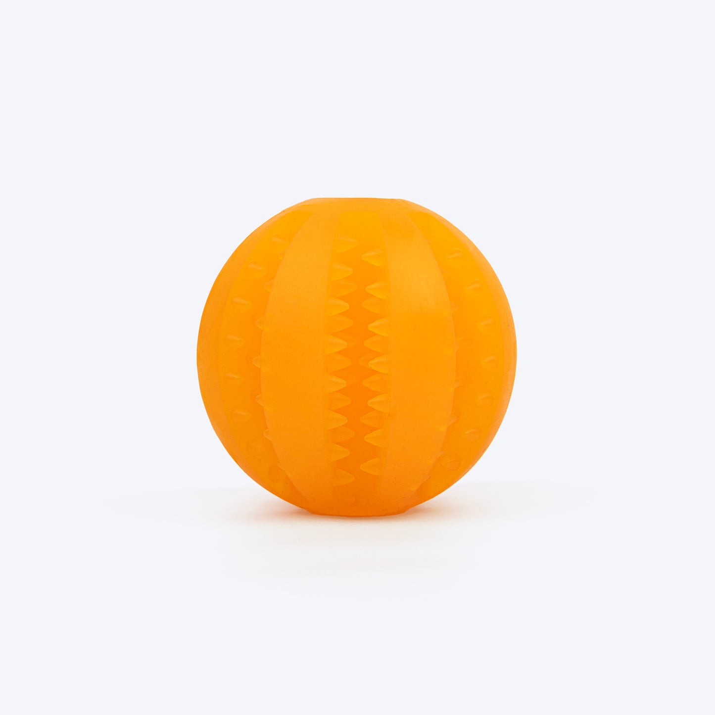 TLC Spiky Ball Chew Toy For Dog - Yellow