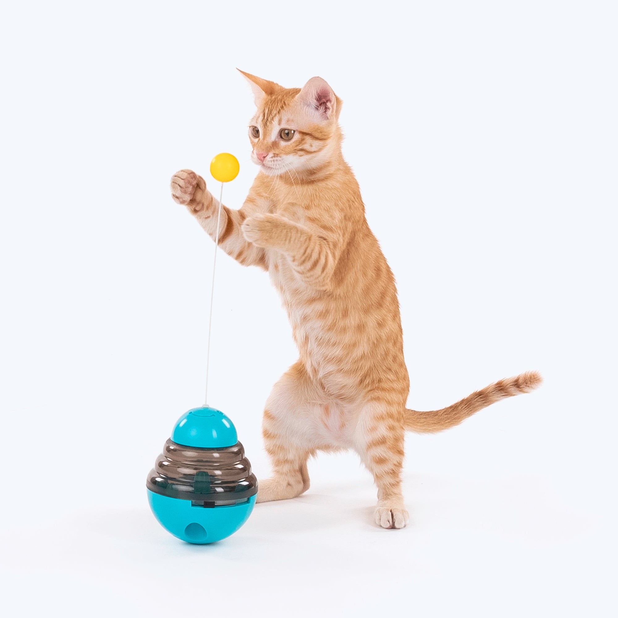 HUFT Treat Tumbler Interactive Cat Toy Heads Up For Tails